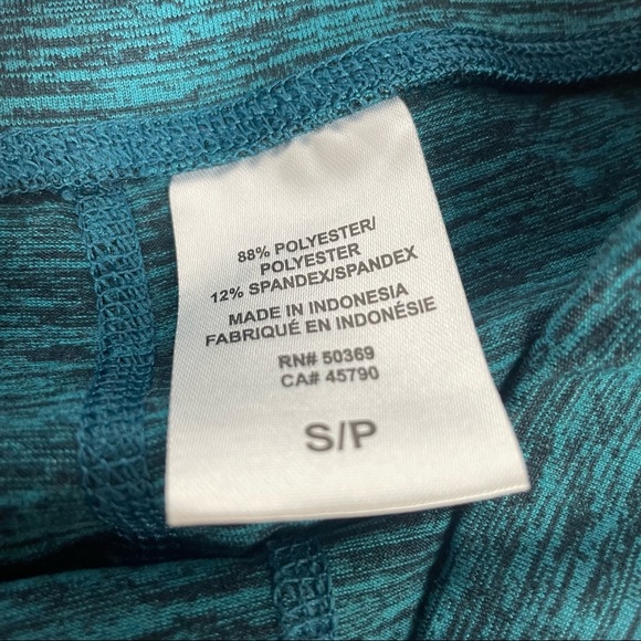 3/$25 Spalding Colorblock Blue & Grey Leggings Yoga Pants - Small - Picture 6 of 10
